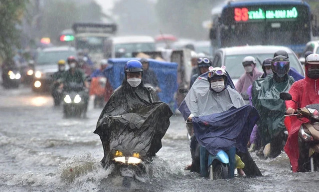  Mưa to diện rộng ở Bắc và Trung Bộ