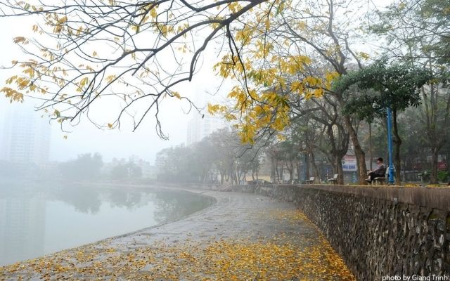 Mưa phùn đặc trưng ở miền Bắc
