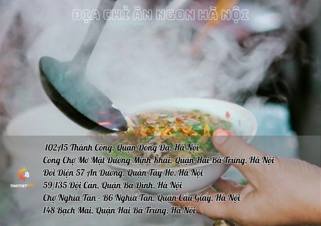 Bánh đúc nóng Hà Nội 