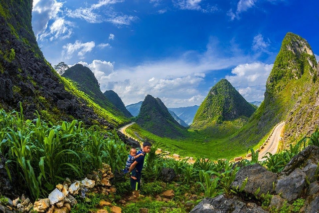 Check - in Núi đôi Quản Bạ