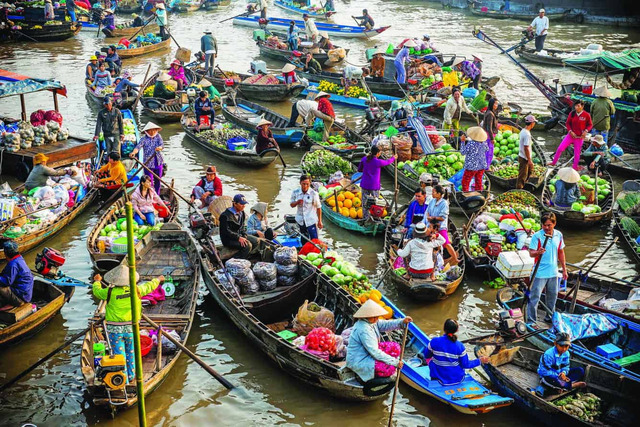 Trải nghiệm chợ nổi Cần Thơ 