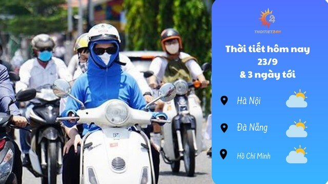 Thời tiết hôm nay trên cả nước như thế nào