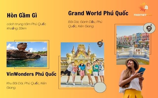 Du lịch Hòn Gầm Gì - Grand World Phú Quốc - VinWonders Phú Quốc