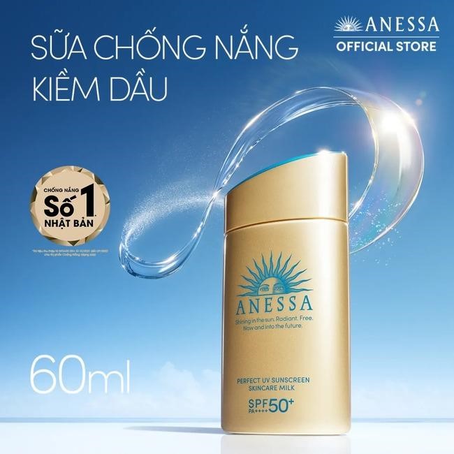 Sữa chống nắng Anessa Perfect UV Sunscreen Mild Milk 60ml