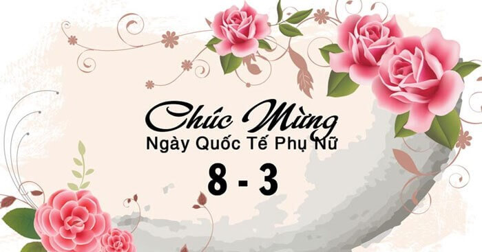 Thiệp chúc mừng 8/3