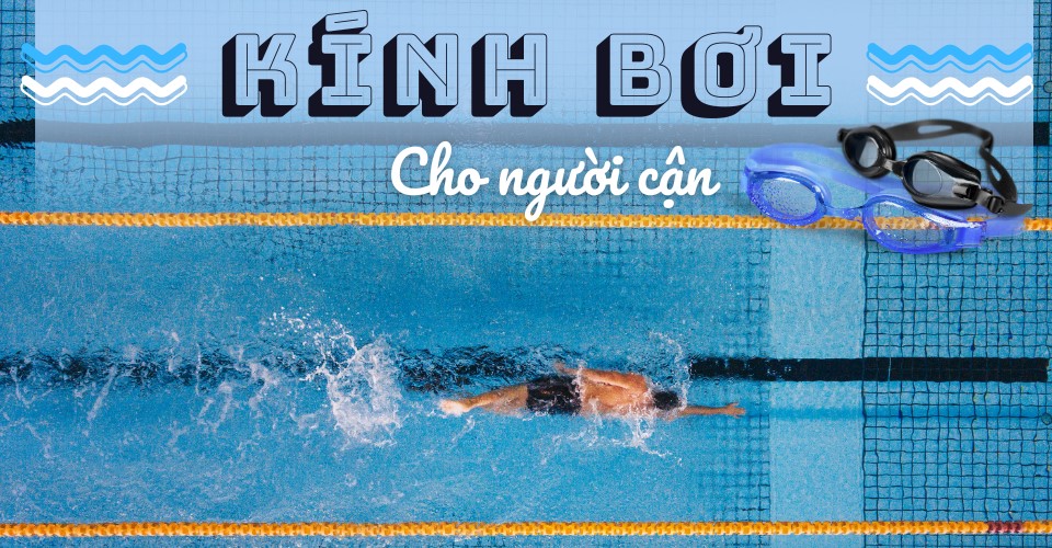 kính bơi cho người cận thị