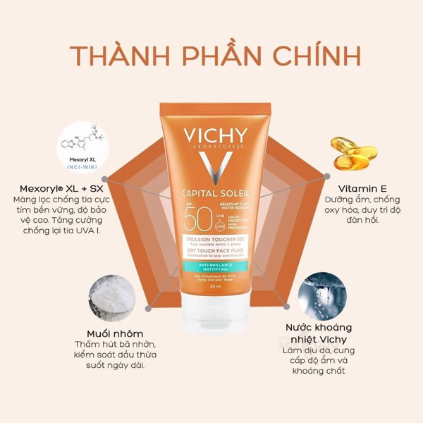 Kem chống nắng Vichy cho da nám 