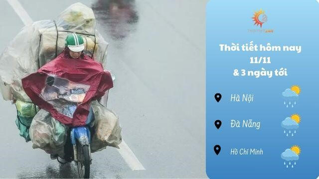 Không khí lạnh tràn về