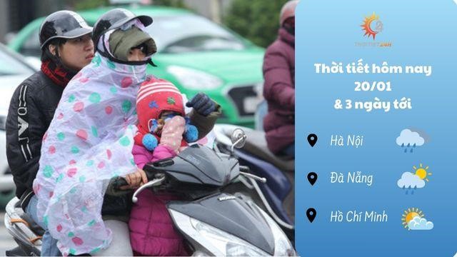 Dự báo thời tiết hôm nay và 3 ngày tới