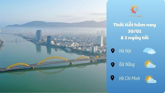 Dự báo thời tiết hôm nay và vài ngày tới