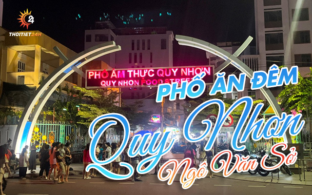 Phố ăn đêm Quy Nhơn Ngô Văn Sở