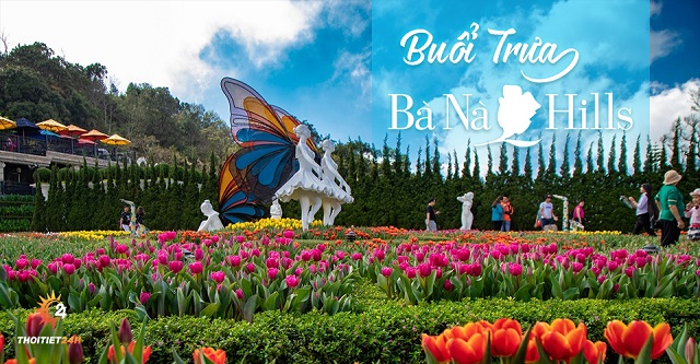 Buổi trưa ở Bà Nà Hill 