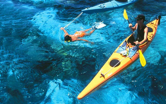 Chèo thuyền Kayak tại Phú Quốc