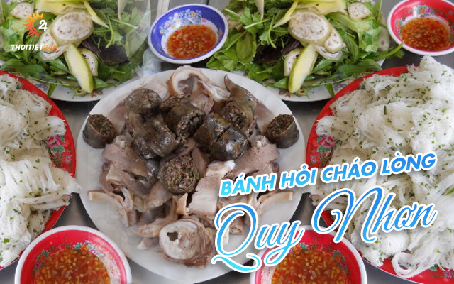 Bánh hỏi cháo lòng Quy Nhơn 