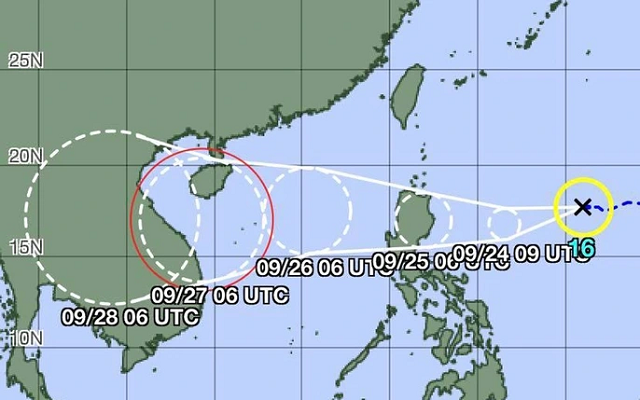 Bão số 4 có sức mạnh được dự báo yếu hơn cơn bão số 3