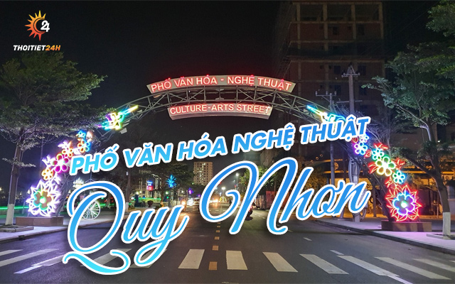 Phố văn hóa nghệ thuật Quy Nhơn