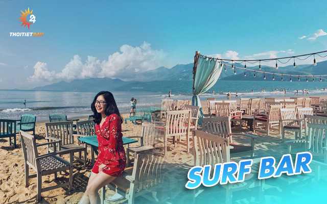 Không gian view biển của Surf bar