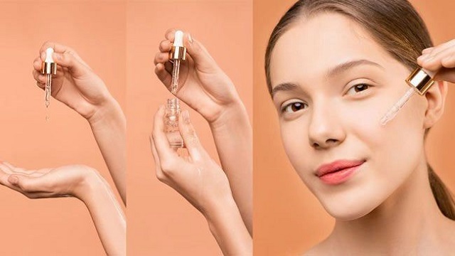 Thoa serum điều trị buổi sáng cho làn da đúng cách 