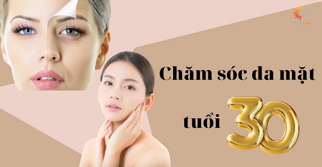 Cách chăm sóc da mặt tuổi 30 dễ thực hiện