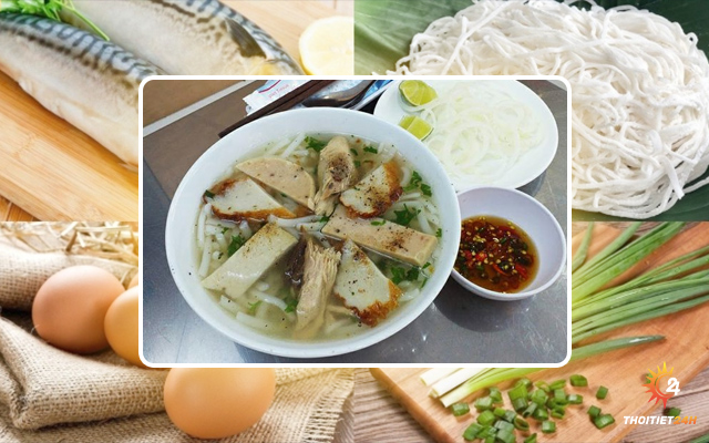 Nguyên liệu để có được bát canh cá thơm ngon