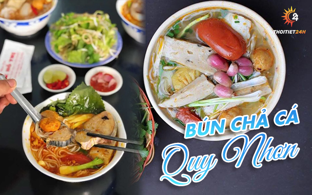 Hương vị bún chả cá Quy Nhơn 