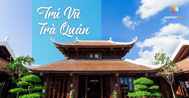 Không gian thanh tịnh tại Trú Vũ Trà Quán