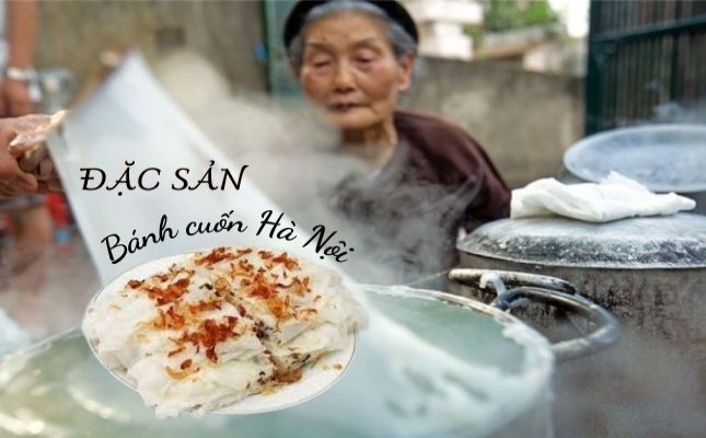   Bánh cuốn đặc sản Hà Nội 