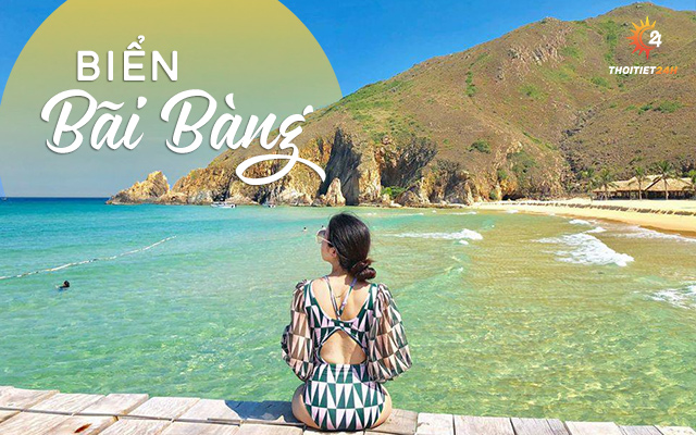 Biển Bãi Bàng - địa điểm du lịch Quy Nhơn 