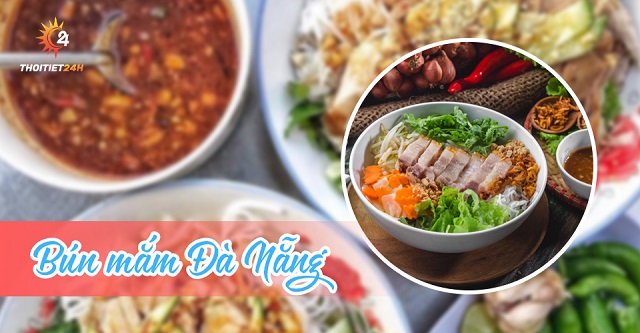 Thưởng thức món ngon bún mắm Đà Nẵng