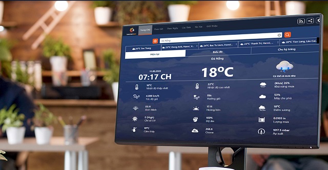 Tìm hiểu tin tức thời tiết Đà Nẵng dễ dàng với Thời tiết 24h