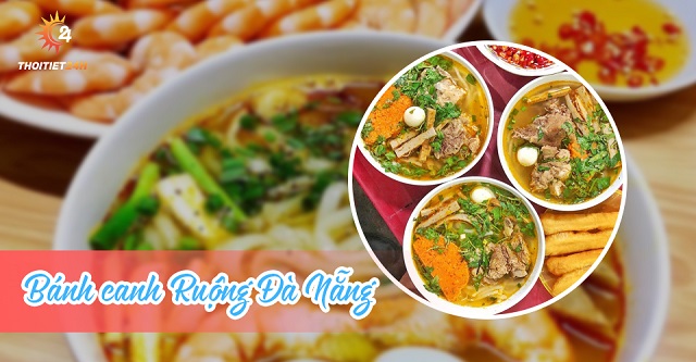 Thưởng thức bánh canh Ruộng Đà Nẵng