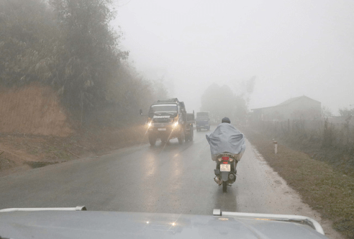 Đông Bắc Bộ sương mù sáng sớm 