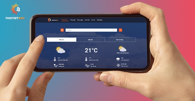 Cập nhật dự báo thời tiết Đà Nẵng tại Thời tiết 24h 