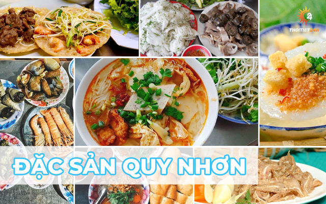 Thưởng thức các món ăn ngon Quy Nhơn