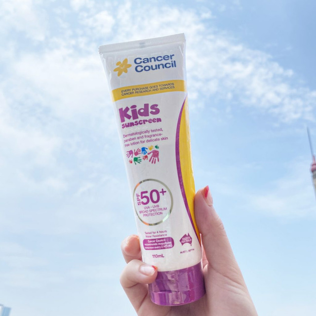 Kem chống nắng Cancer Council Kids SPF 50+ lành tính 