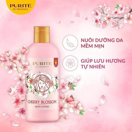 Combo 2 Sữa dưỡng thể Purité Hoa Anh Đào 250ml