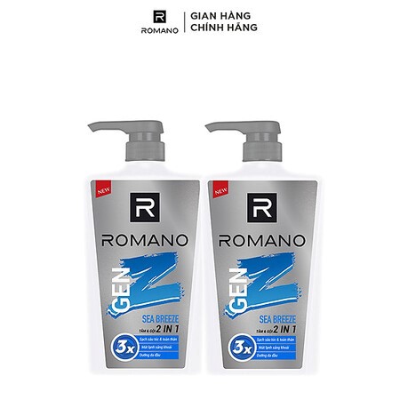 Combo 2 TẮM GỘI ROMANO