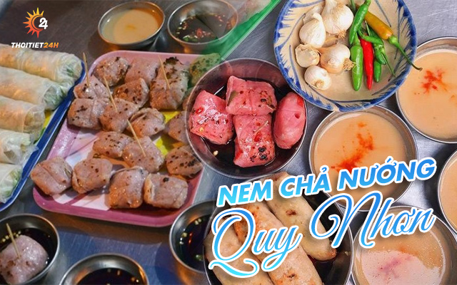 Nem chả nướng Quy Nhơn 