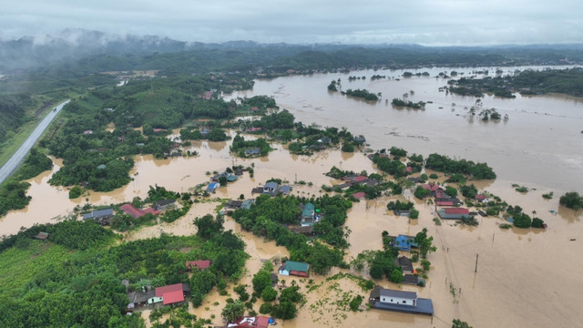 Mưa lũ ngập toàn miền Bắc năm 2024 