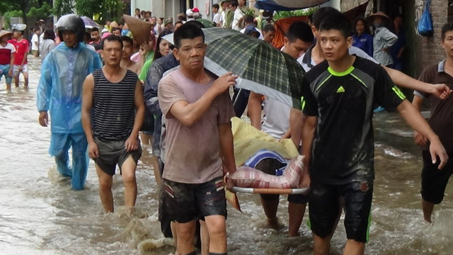 Lũ lụt gây thiệt hại về người ở Quảng Ninh năm 2015