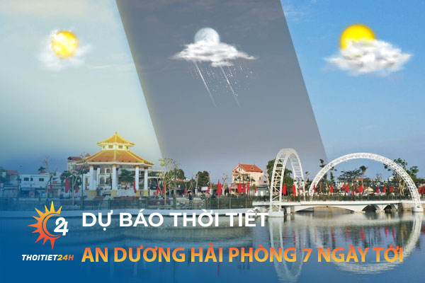 Dự báo thời tiết An Dương Hải Phòng 7 ngày tới