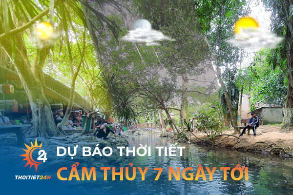 Dự báo thời tiết Cẩm Thủy Thanh Hóa 7 ngày tới 