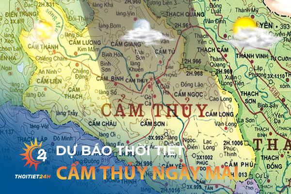 Dự báo thời tiết Cẩm Thủy Thanh Hóa ngày mai