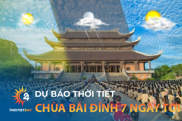 Dự báo Thời tiết Chùa Bái Đính 7 ngày tới