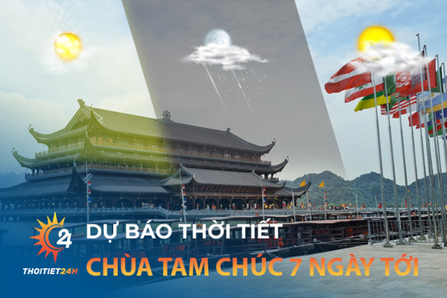 Dự báo Thời tiết Chùa Tam Chúc 7 ngày tới