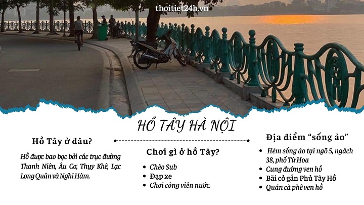 Tham quan Hồ Tây - ngắm cảnh chùa Trấn Quốc 