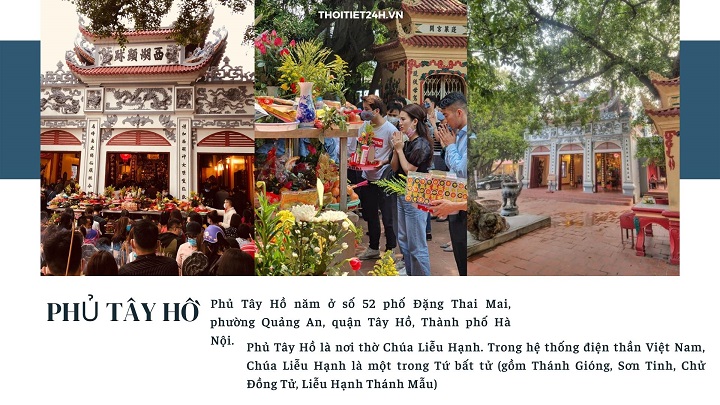 Tham quan Phủ Tây Hồ 