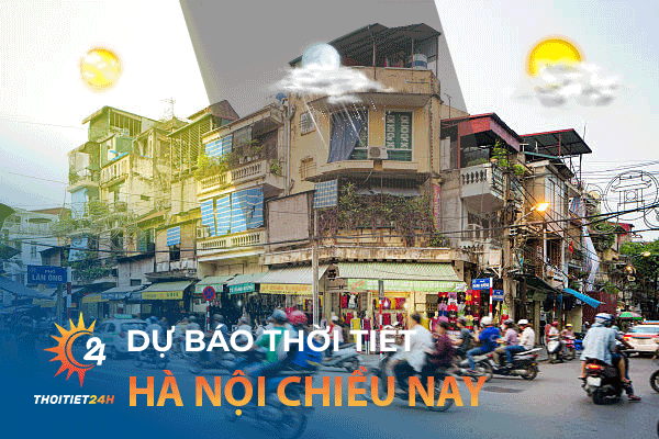 Dự báo thời tiết Hà Nội chiều nay có nắng không?