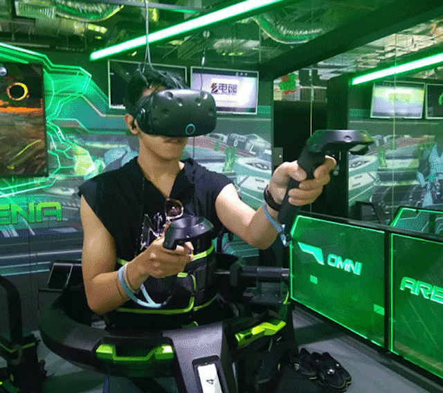 Game thực tế ảo VR trong khu trò chơi Royal City