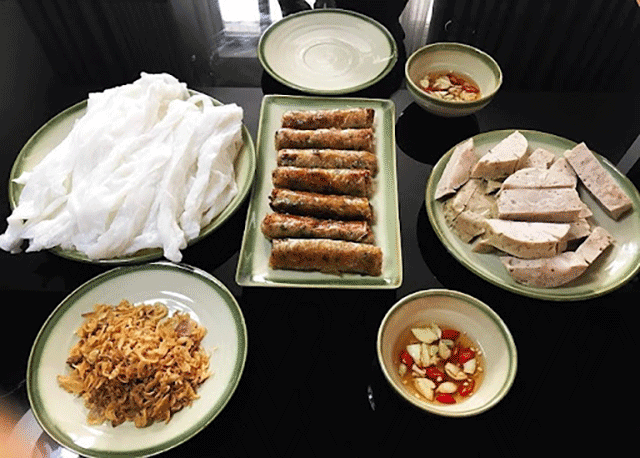 Ram bánh mướt - Đặc sản Hà Tĩnh